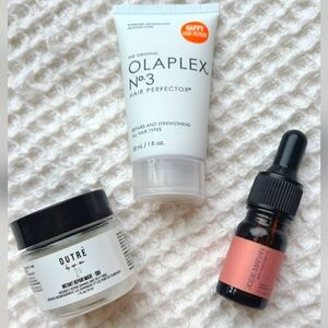 Haircare Set of 3 trial sized items